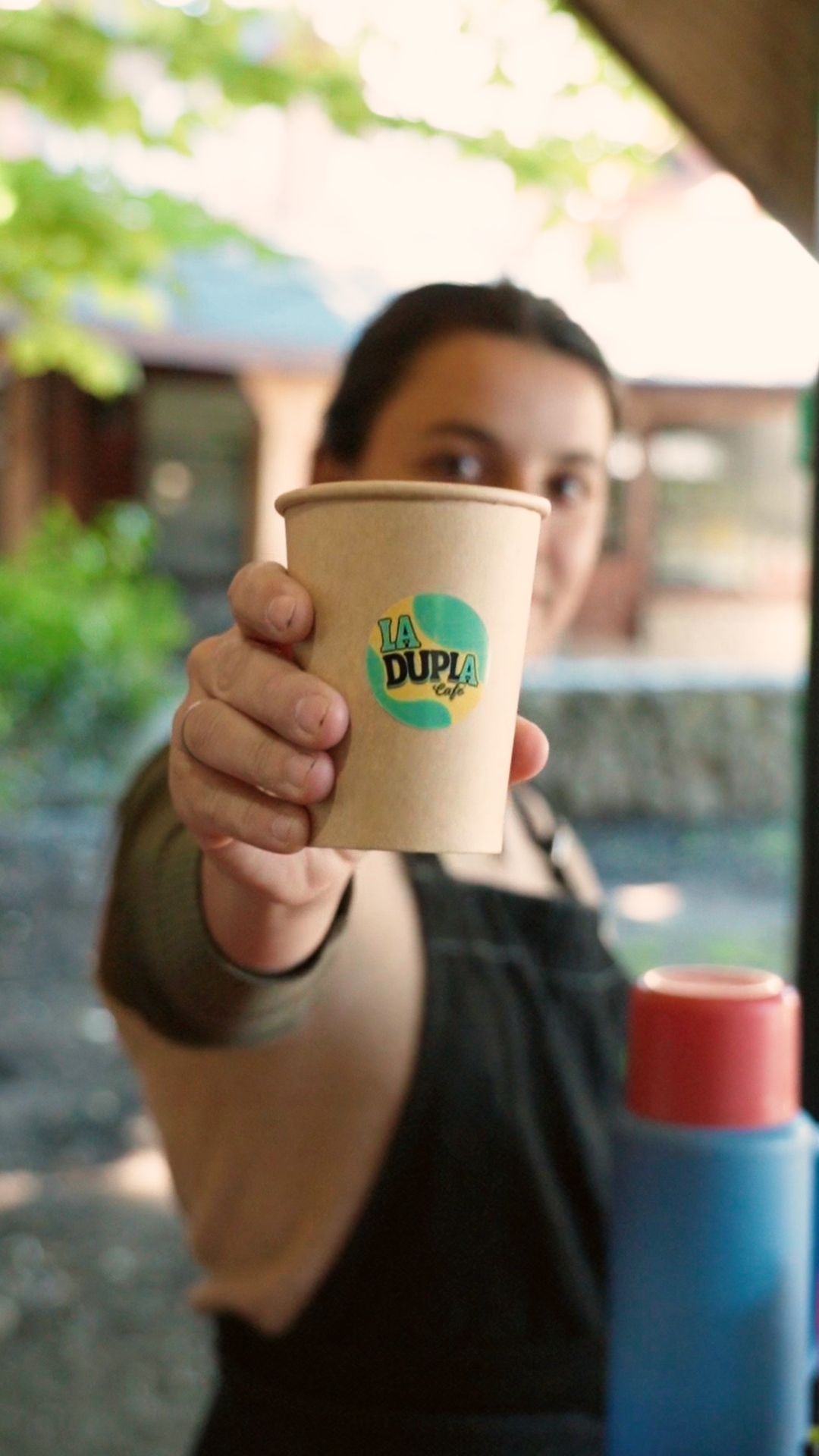 La Dupla coffee cart promo